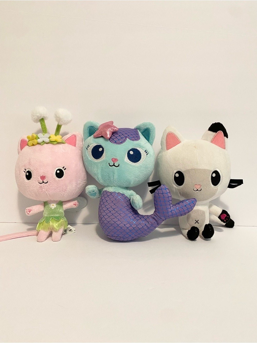 Gabby’s Dollhouse Lot Pandy Paws Mercat Kitty Fairy Plush Netflix Stuffed Animal